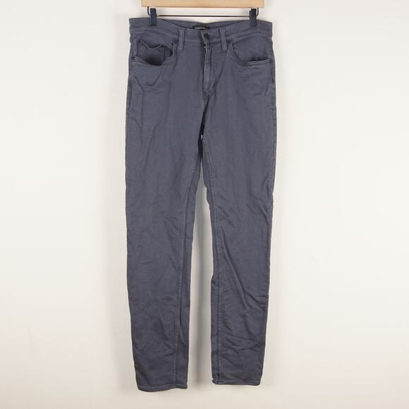 Banana Republic 5 Pocket Slim Fit Gray Stretch Pants Mens Sz 32 x 34 - Picture 1 of 11